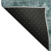 Piper Looms Mayfield Southwest AMF837 Teal Machine Washable Area Rug Backing Image