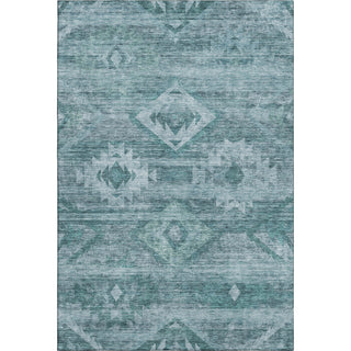 Piper Looms Mayfield Southwest AMF837 Teal Machine Washable Area Rug main image