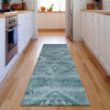 Piper Looms Mayfield Southwest AMF837 Teal Machine Washable Area Rug Runner Lifestyle Image Feature