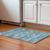 Piper Looms Mayfield Southwest AMF837 Teal Machine Washable Area Rug Scatter Lifestyle Image Feature