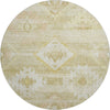 Piper Looms Mayfield Southwest AMF837 Wheat Machine Washable Area Rug Round Main Image
