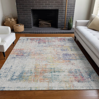 Piper Looms Mayfield Modern AMF838 Ivory Machine Washable Area Rug Lifestyle Image Feature