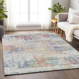 Piper Looms Mayfield Modern AMF838 Ivory Machine Washable Area Rug Lifestyle Image Feature