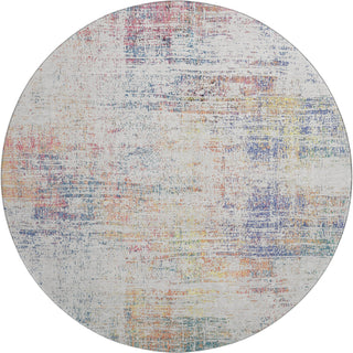 Piper Looms Mayfield Modern AMF838 Ivory Machine Washable Area Rug Round Main Image