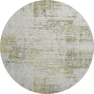 Piper Looms Mayfield Modern AMF838 Pearl Machine Washable Area Rug Round Main Image