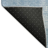 Piper Looms Mayfield Modern AMF839 Blue Machine Washable Area Rug Backing Image