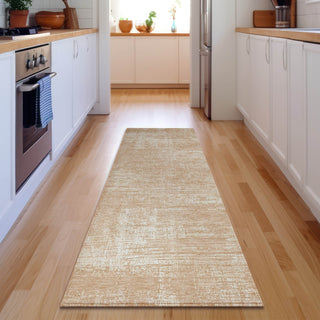 Piper Looms Mayfield Modern AMF839 Coral Machine Washable Area Rug Runner Lifestyle Image Feature