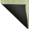 Piper Looms Mayfield Modern AMF839 Sage Machine Washable Area Rug Backing Image