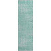 Piper Looms Mayfield Modern AMF839 Turquoise Machine Washable Area Rug Runner Main Image