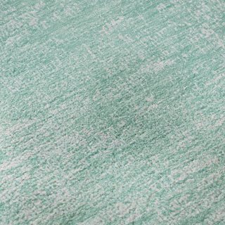 Piper Looms Mayfield Modern AMF839 Turquoise Machine Washable Area Rug Swatch Image