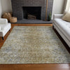 Piper Looms Mayfield Vintage AMF840 Brown Machine Washable Area Rug Lifestyle Image Feature
