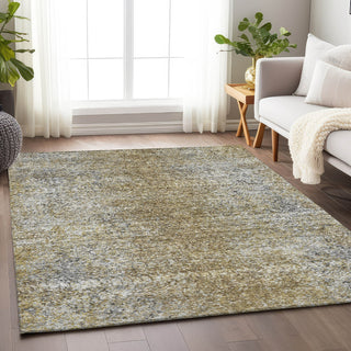 Piper Looms Mayfield Vintage AMF840 Brown Machine Washable Area Rug Lifestyle Image Feature