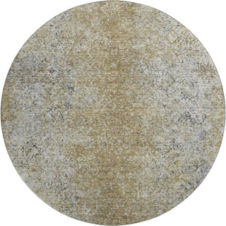 Piper Looms Mayfield Vintage AMF840 Brown Machine Washable Area Rug Round Main Image