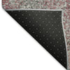 Piper Looms Mayfield Vintage AMF840 Merlot Machine Washable Area Rug Backing Image