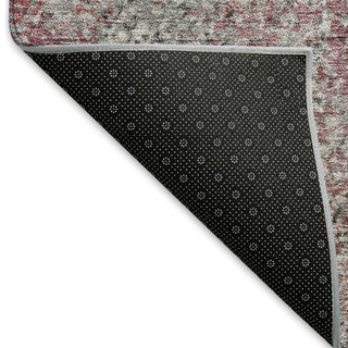 Piper Looms Mayfield Vintage AMF840 Merlot Machine Washable Area Rug Backing Image
