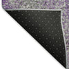 Piper Looms Mayfield Vintage AMF840 Plum Machine Washable Area Rug Backing Image