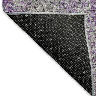 Piper Looms Mayfield Vintage AMF840 Plum Machine Washable Area Rug Backing Image