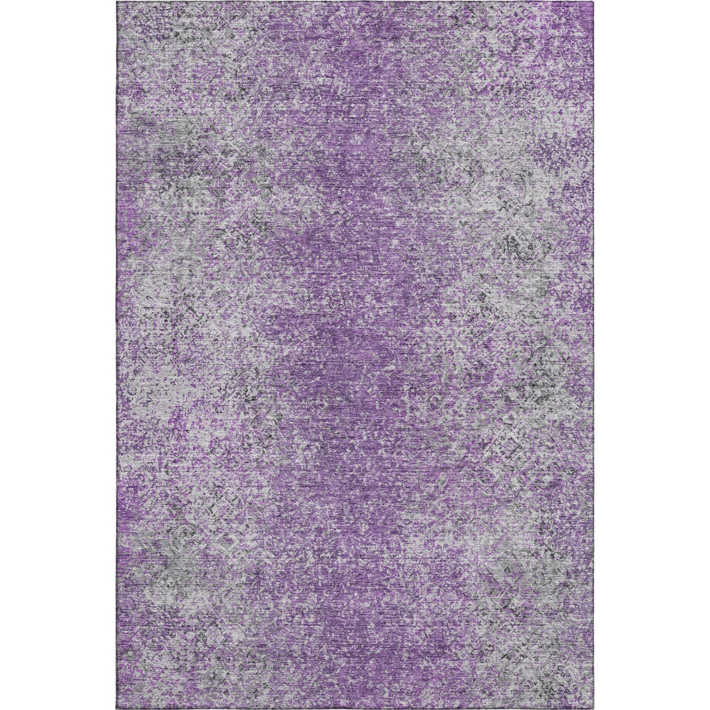 Piper Looms Mayfield Vintage AMF840 Plum Machine Washable Area Rug main image
