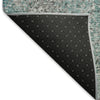 Piper Looms Mayfield Vintage AMF840 Teal Machine Washable Area Rug Backing Image