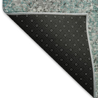 Piper Looms Mayfield Vintage AMF840 Teal Machine Washable Area Rug Backing Image