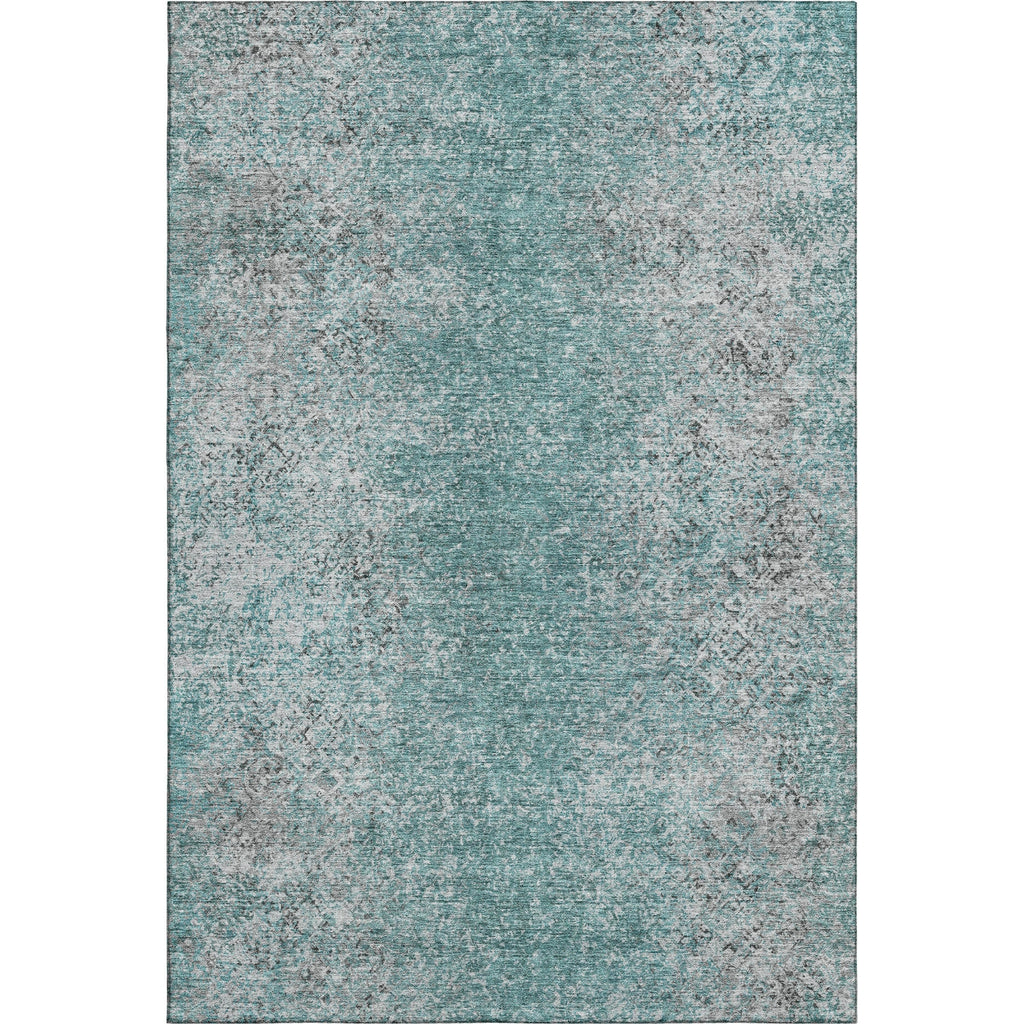 Piper Looms Mayfield Vintage AMF840 Teal Machine Washable Area Rug main image