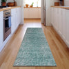 Piper Looms Mayfield Vintage AMF840 Teal Machine Washable Area Rug Runner Lifestyle Image Feature