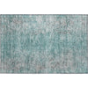 Piper Looms Mayfield Vintage AMF840 Teal Machine Washable Area Rug Scatter Main Image