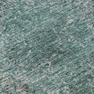 Piper Looms Mayfield Vintage AMF840 Teal Machine Washable Area Rug Swatch Image
