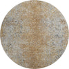 Piper Looms Mayfield Vintage AMF840 Terracotta Machine Washable Area Rug Round Main Image