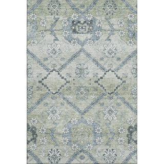 Piper Looms Mayfield Floral AMF841 Aloe Machine Washable Area Rug main image