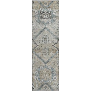 Piper Looms Mayfield Floral AMF841 Beige Machine Washable Area Rug Runner Main Image