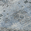 Piper Looms Mayfield Floral AMF841 Blue Machine Washable Area Rug Swatch Image