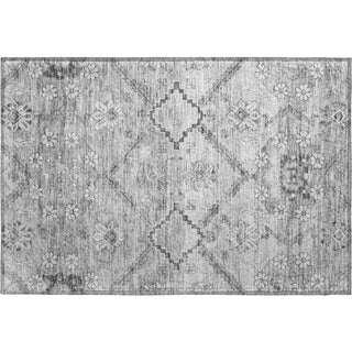 Piper Looms Mayfield Floral AMF841 Gray Machine Washable Area Rug Scatter Main Image
