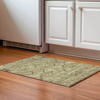 Piper Looms Mayfield Floral AMF842 Brown Machine Washable Area Rug Scatter Lifestyle Image Feature