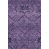 Piper Looms Mayfield Floral AMF842 Eggplant Machine Washable Area Rug main image