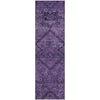 Piper Looms Mayfield Floral AMF842 Eggplant Machine Washable Area Rug Runner Main Image