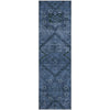 Piper Looms Mayfield Floral AMF842 Navy Machine Washable Area Rug Runner Main Image