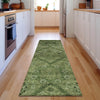 Piper Looms Mayfield Floral AMF842 Olive Machine Washable Area Rug Runner Lifestyle Image Feature