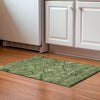 Piper Looms Mayfield Floral AMF842 Olive Machine Washable Area Rug Scatter Lifestyle Image Feature