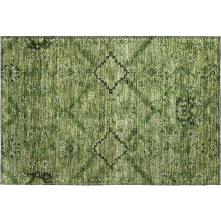 Piper Looms Mayfield Floral AMF842 Olive Machine Washable Area Rug Scatter Main Image