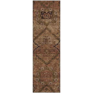 Piper Looms Mayfield Floral AMF842 Paprika Machine Washable Area Rug Runner Main Image