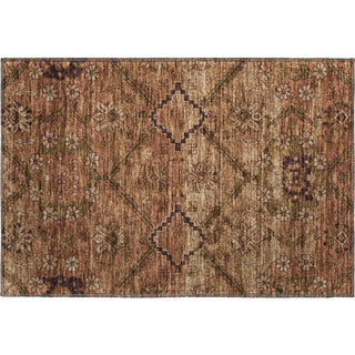 Piper Looms Mayfield Floral AMF842 Paprika Machine Washable Area Rug Scatter Main Image