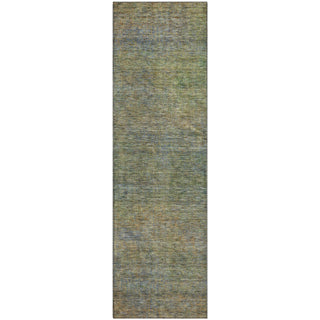 Piper Looms Mayfield Modern AMF843 Green Machine Washable Area Rug Runner Main Image