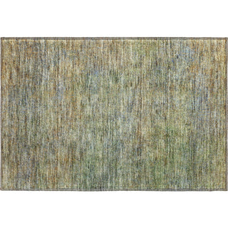 Piper Looms Mayfield Modern AMF843 Green Machine Washable Area Rug Scatter Main Image