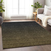 Piper Looms Mayfield Modern AMF844 Chocolate Machine Washable Area Rug Lifestyle Image Feature