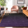 Piper Looms Mayfield Modern AMF844 Eggplant Machine Washable Area Rug Lifestyle Image Feature