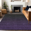 Piper Looms Mayfield Modern AMF844 Eggplant Machine Washable Area Rug Lifestyle Image Feature