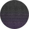 Piper Looms Mayfield Modern AMF844 Eggplant Machine Washable Area Rug Round Main Image