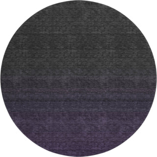 Piper Looms Mayfield Modern AMF844 Eggplant Machine Washable Area Rug Round Main Image