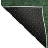 Piper Looms Mayfield Modern AMF844 Emerald Machine Washable Area Rug Backing Image